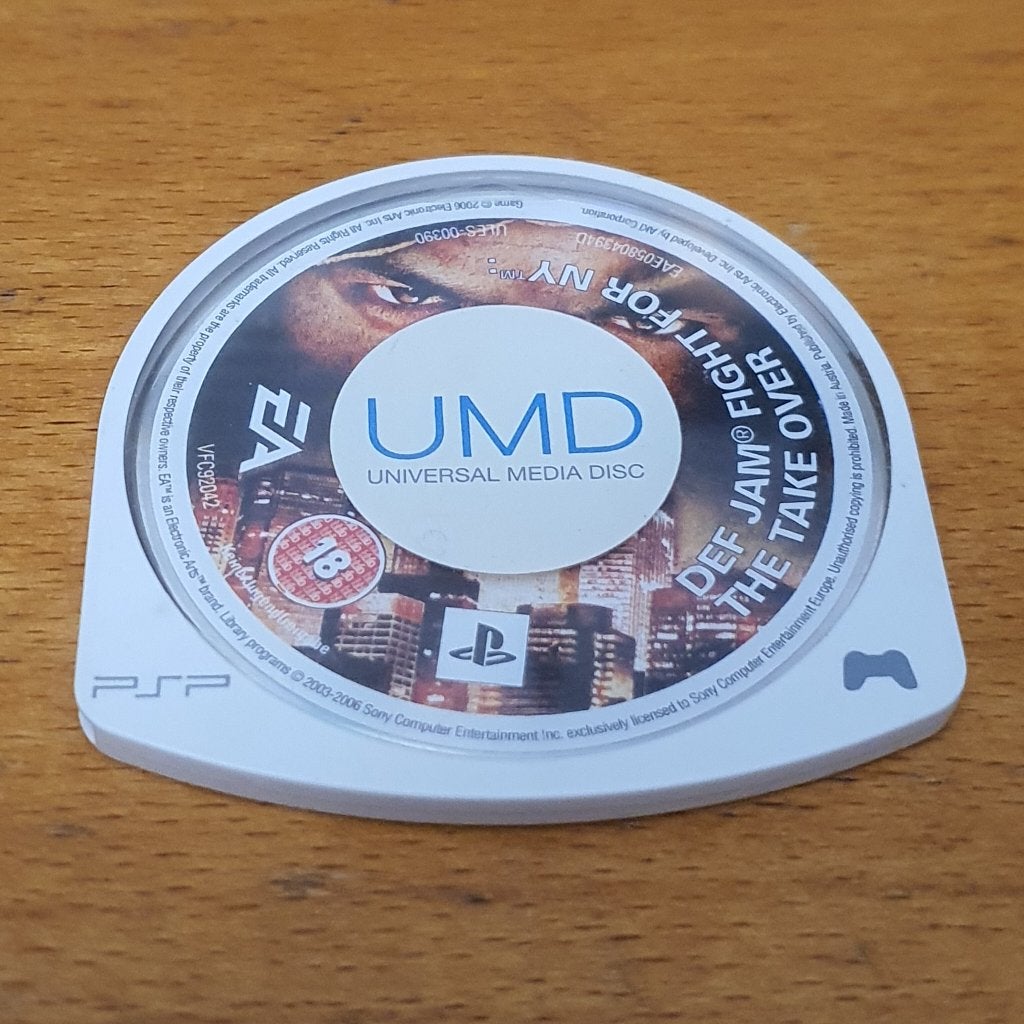 PSP | Def Jam Fight for NY The Takeover, Spelcomputers en Games, Gebruikt, Vanaf 18 jaar, Vechten, 1 speler
