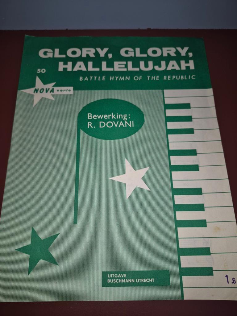 Glory, Glory, Hallelujah - Nr. 50. R. Dovami. Nova serie, Muziek en Instrumenten, Ophalen of Verzenden, Gebruikt, Accordeon