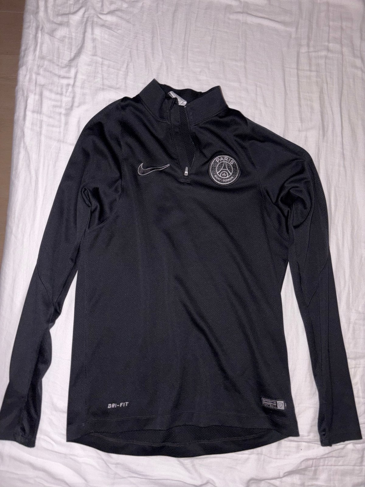 Nike PSG trainings top Zwart - Maat S, Maat 48/50 (M), Zwart, Ophalen of Verzenden, Voetbal