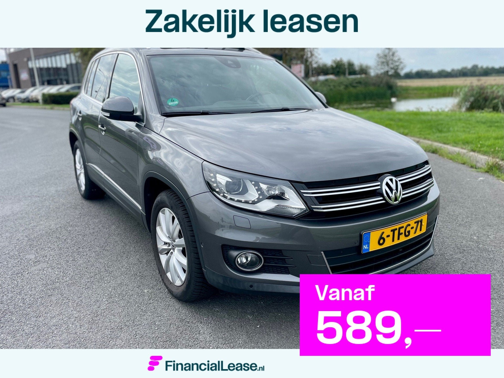 Volkswagen Tiguan 1.4 TSI Sport&Style Aut, 160pk, Trekhaak,, Euro 5, Zwart, 4 cilinders, 1451 kg