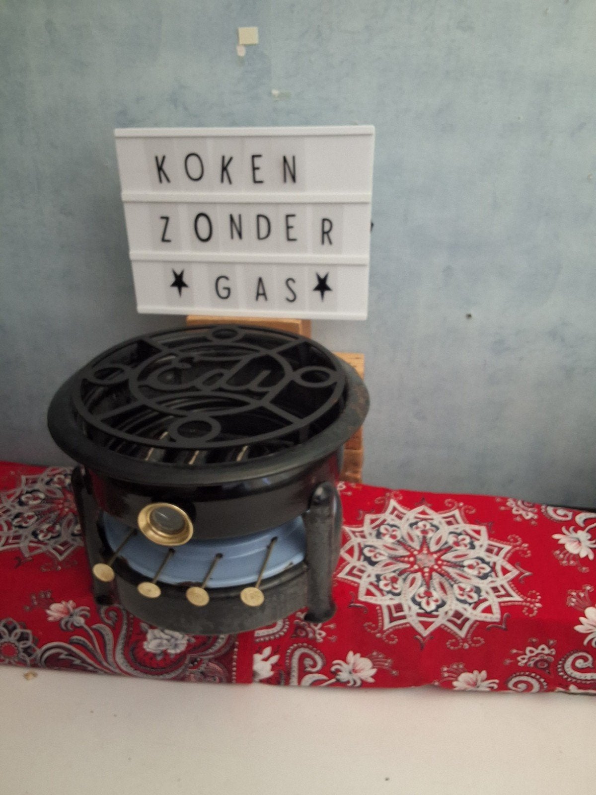 😋👌4 pitter KOKEN /STOVEN/  ZONDER dat dure GAS🥲, Ophalen of Verzenden