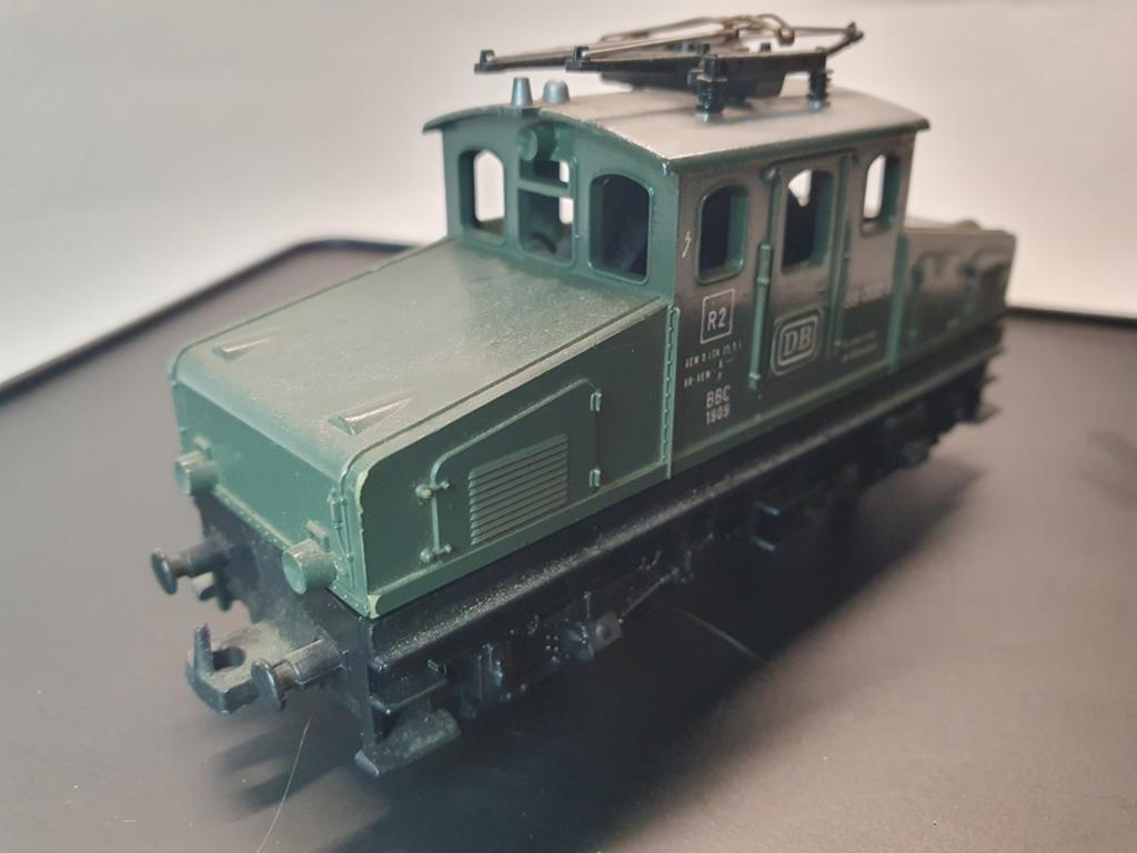 Hema rangeer locomotief getest en rijdend (pantograaf defect, Overige merken, Gebruikt, Locomotief, Gelijkstroom of Wisselstroom