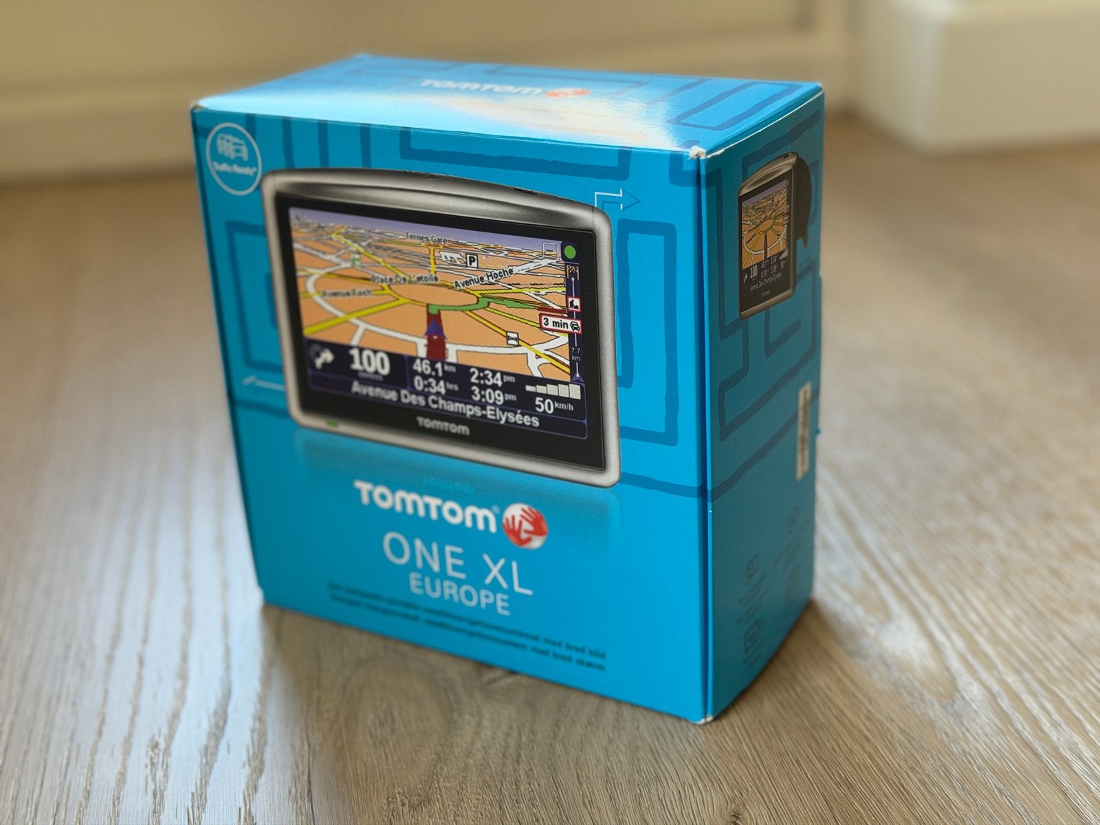 TomTom ONE XL Navigatiesysteem - Compleet in doos, Auto diversen, Autonavigatie, Ophalen of Verzenden, Zo goed als nieuw