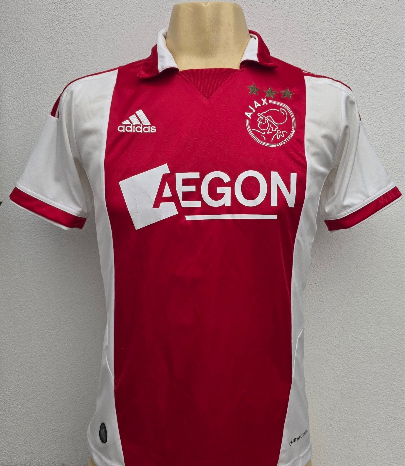 Ajax Thuisshirt 2011-2012 Maat 164, Ophalen of Verzenden, Adidas, Jongen of Meisje, Sport- of Zwemkleding