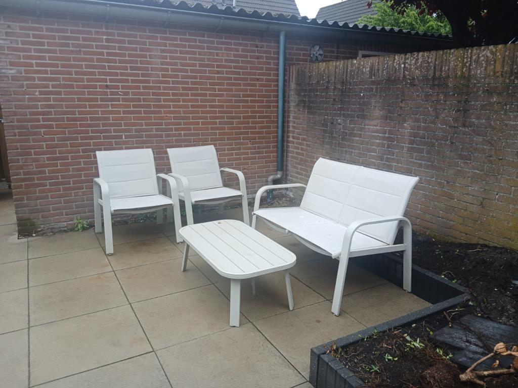 Beige tuinset, Ophalen, Gebruikt