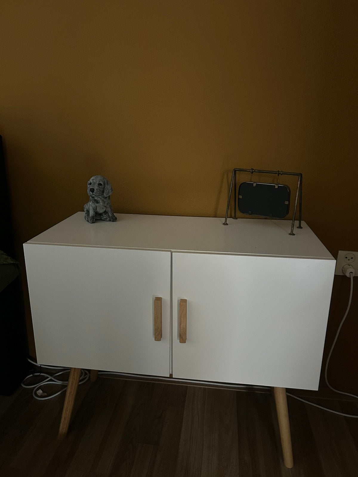 Wit Dressoir / Tv-Meubel /Opbergkastje –Scandinavische Stijl, Ophalen, Zo goed als nieuw, 25 tot 50 cm