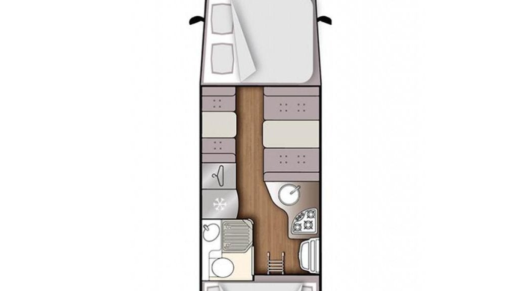 Forster A699 VB bj2020 7 pers | 2xAirco | TV | Zonnepaneel, Caravans en Kamperen, Overige merken, Alkoof, Ringverwarming, Fiat