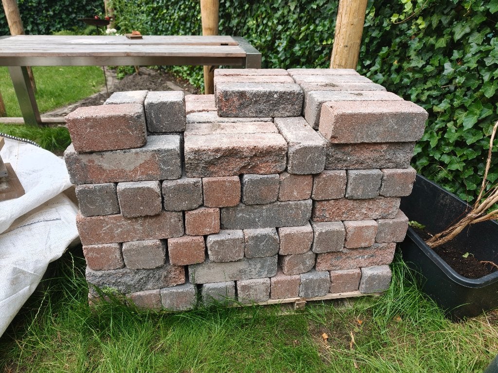 Stapelblokken Excluton Catrock. 113 stuks, getrommeld, Ophalen, Overige typen, Nieuw, Minder dan 5 m²