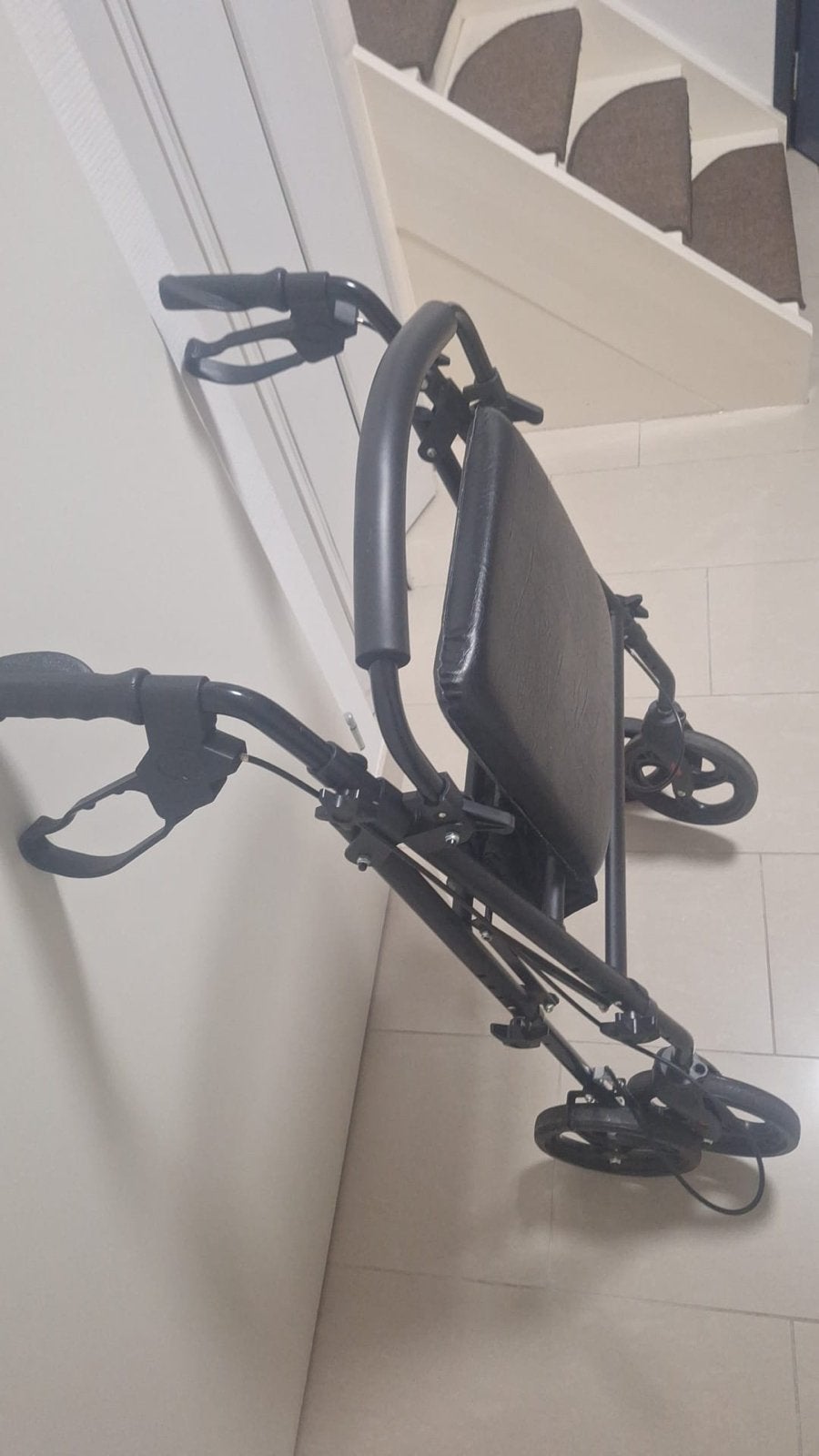 Rollator met rugleuning, Ophalen, Gebruikt