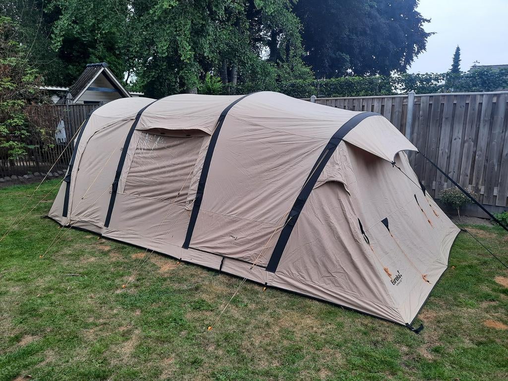 Ruime Eureka Northern Hill 4TC tunneltent - 4 personen, Caravans en Kamperen, Ophalen, Gebruikt, Tot en met 4