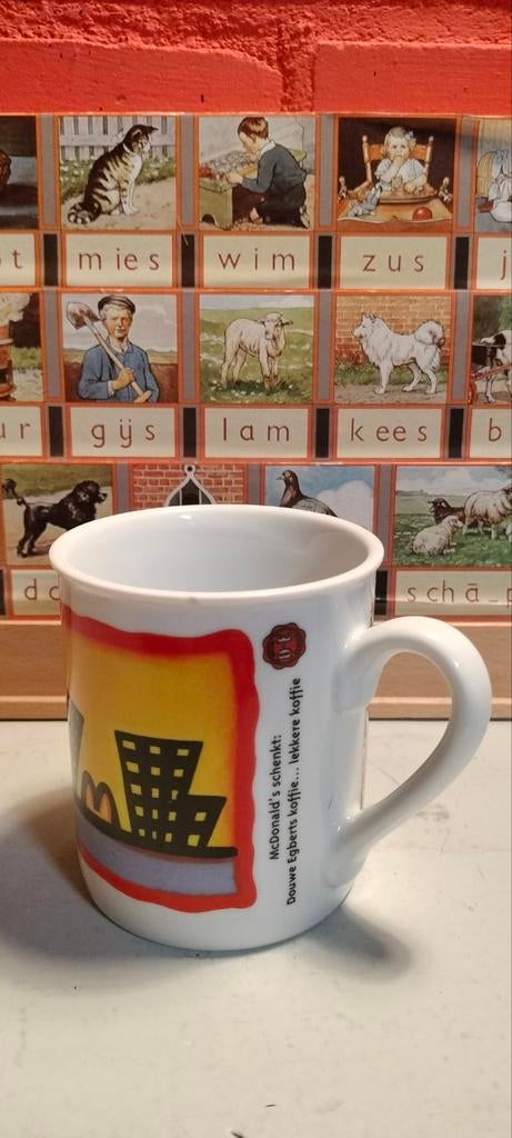 Vintage Douwe Egberts  Mac Donalds koffiebeker, Ophalen of Verzenden, Gebruikt, Gebruiksvoorwerp