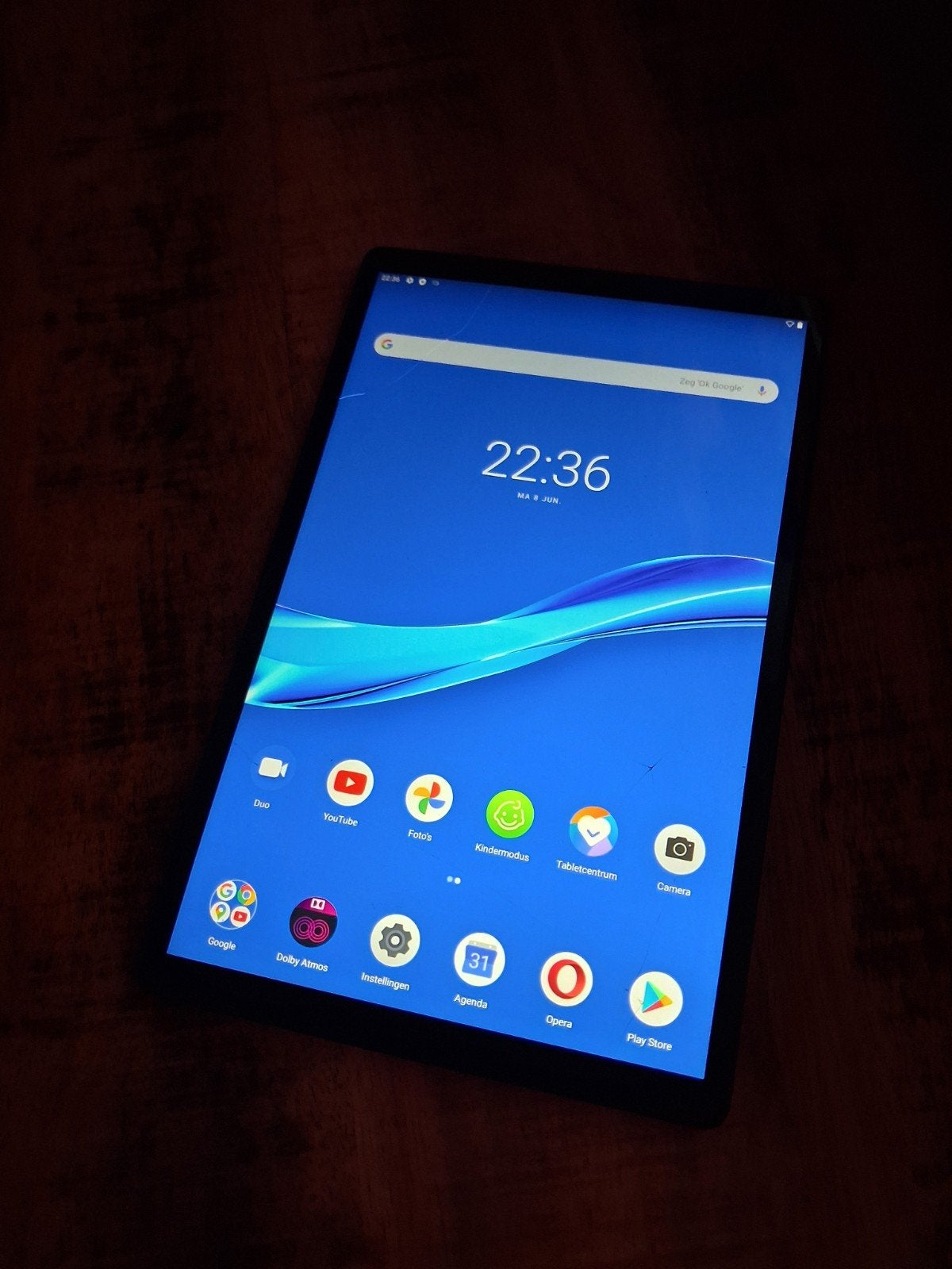 Lenovo Tablet TB-X606F - Gebruikt met barsten in scherm, Computers en Software, Android Tablets, 10 inch, Gebruikt, TB-X606F, Ophalen of Verzenden