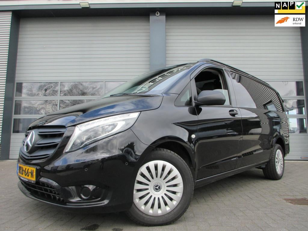 Mercedes-Benz Vito 119cdi Lang Automaat, LED, Camera, Naviga, Auto's, Bestelauto's, Automaat, Achterwielaandrijving, Gebruikt
