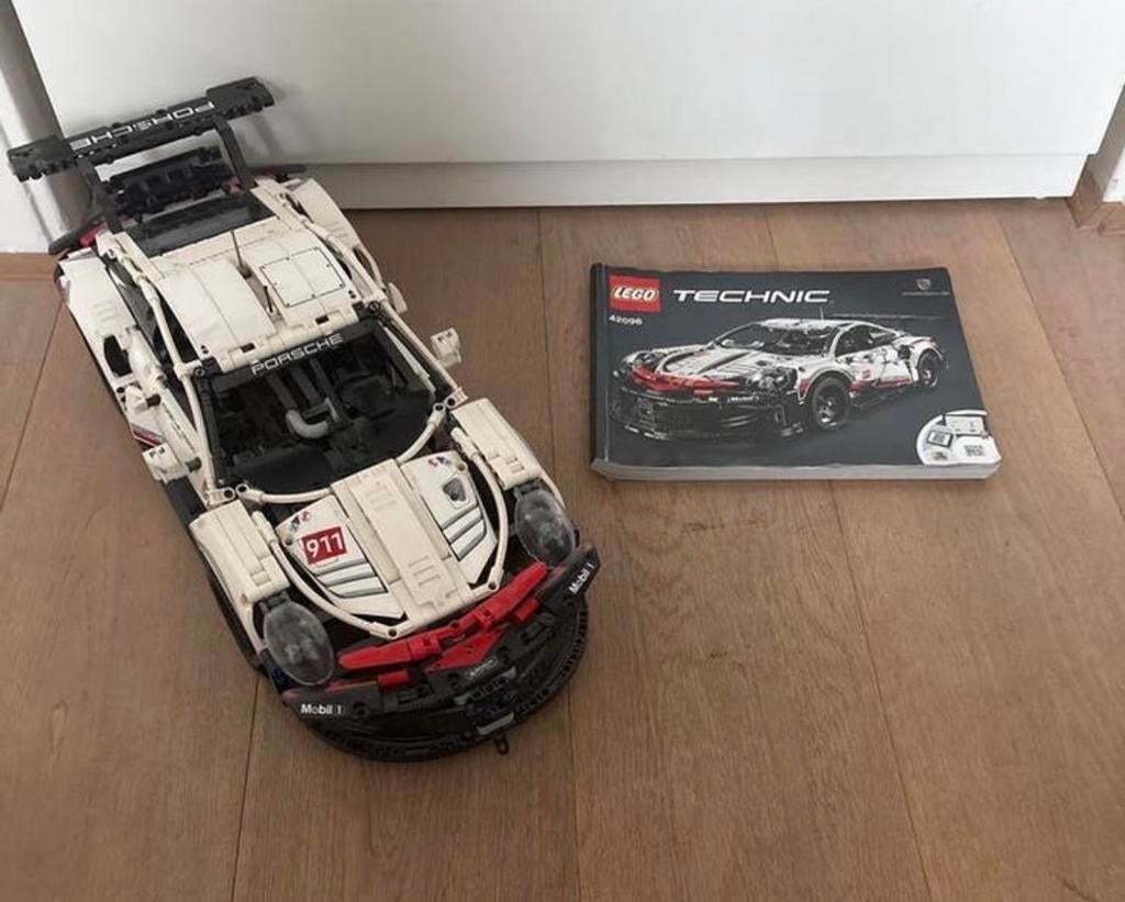 Lego Technic Porsche 911 RSR (42096), Lego, Ophalen of Verzenden, Zo goed als nieuw, Complete set