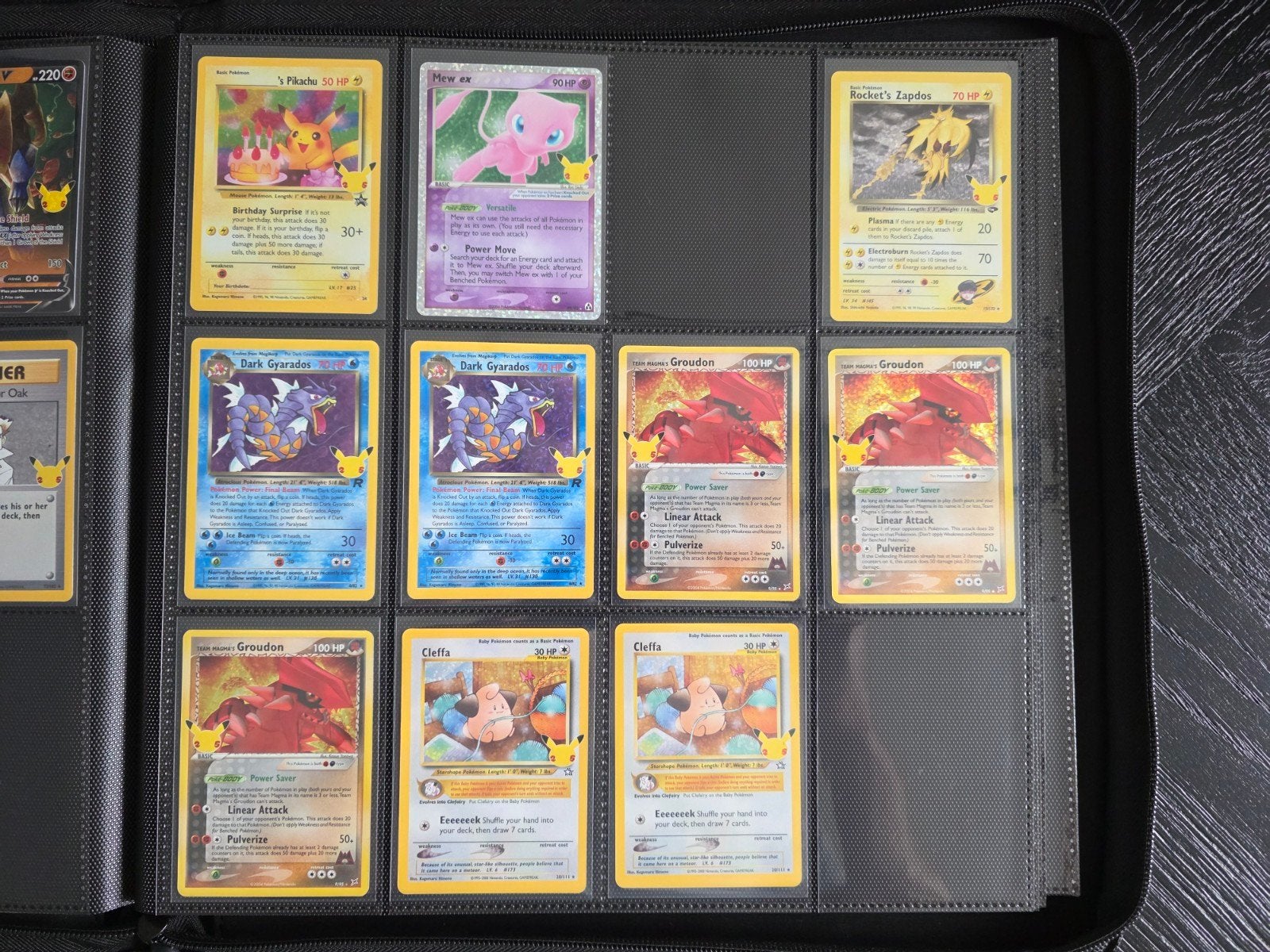 Pokémon 25th Celebrations English  98 kaarten, Ophalen of Verzenden, Zo goed als nieuw, Meerdere kaarten, Foil
