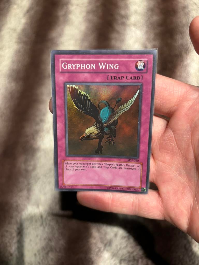 Yugioh SDP gryphon wing, Ophalen of Verzenden, Zo goed als nieuw