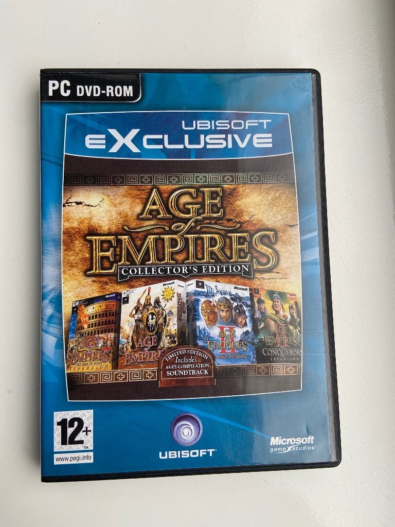 Age of empires - collector's edition, Spelcomputers en Games, Games | Pc, 1 speler, Ophalen of Verzenden, Zo goed als nieuw, Strategie en Constructie