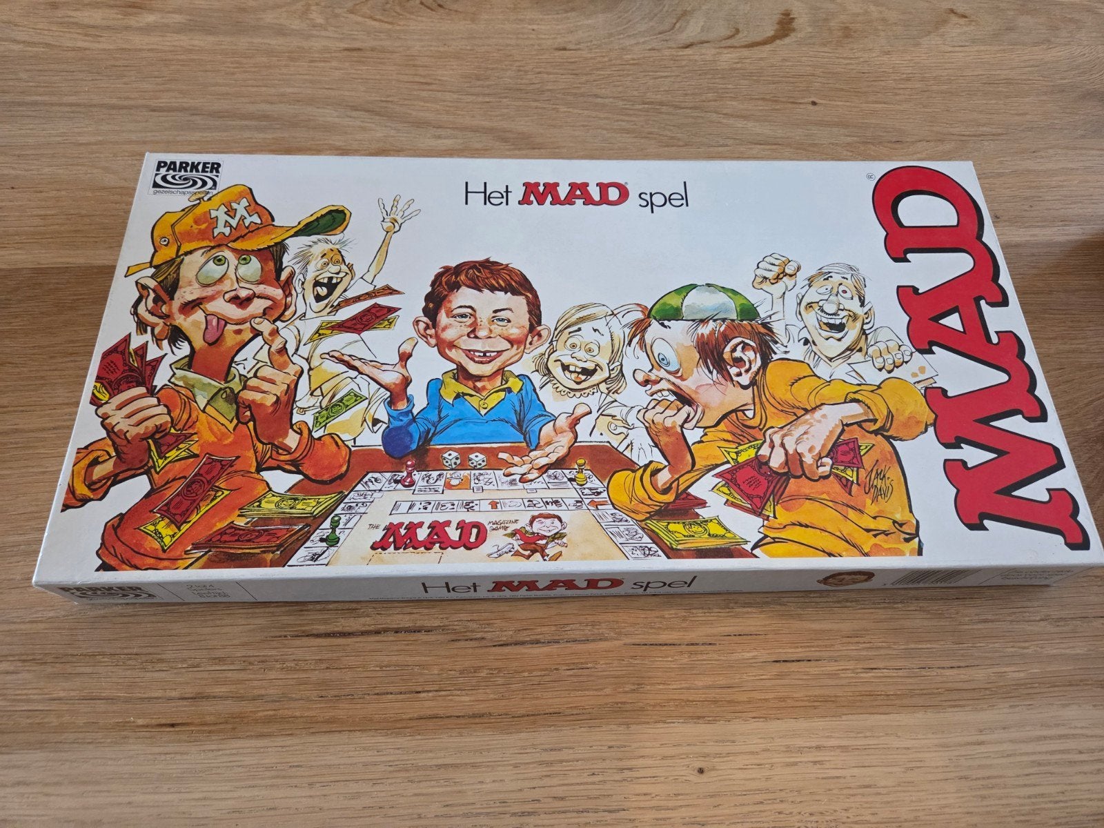 het mad spel bordspel, Ophalen of Verzenden, Zo goed als nieuw