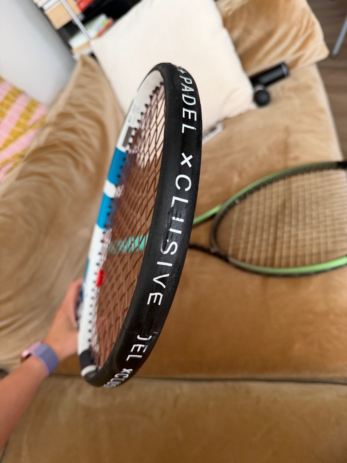 Babolat Evo Drive Lite Tennisracket - Zo goed als nieuw, Ophalen of Verzenden, Zo goed als nieuw, L0, Racket