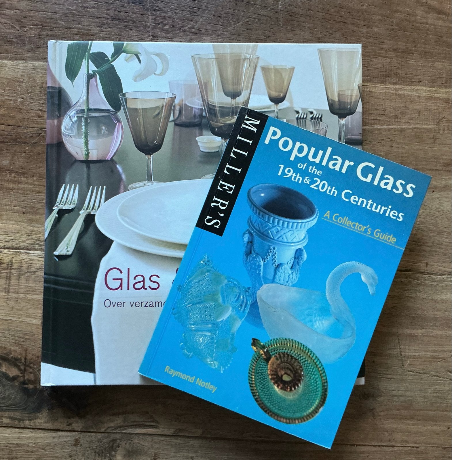 2 Boeken: Glas & Porselein en Popular Glass 19e & 20e Eeuw, Verzenden, Nieuw
