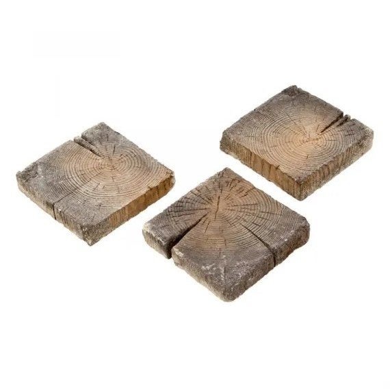 TOPPRIJS Timberstone staptegels 22,5x22,5x5 cm Driftwood, Niet ingevuld, Niet ingevuld, Nieuw, Ophalen of Verzenden