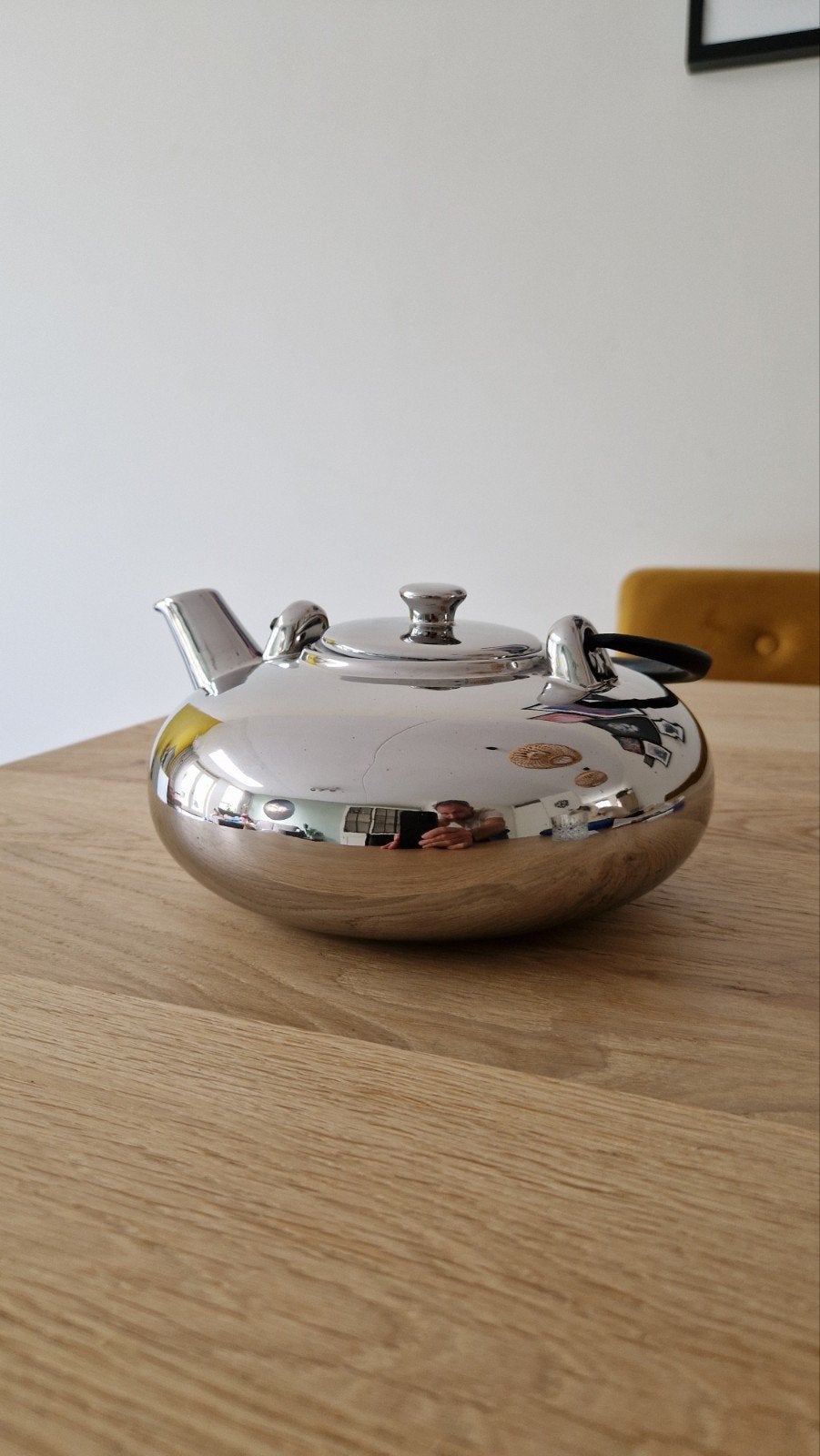 Bredemeijer Lotus Theepot - Uitstekende Staat, Bredemeijer, Zilver, Zo goed als nieuw, Metaal