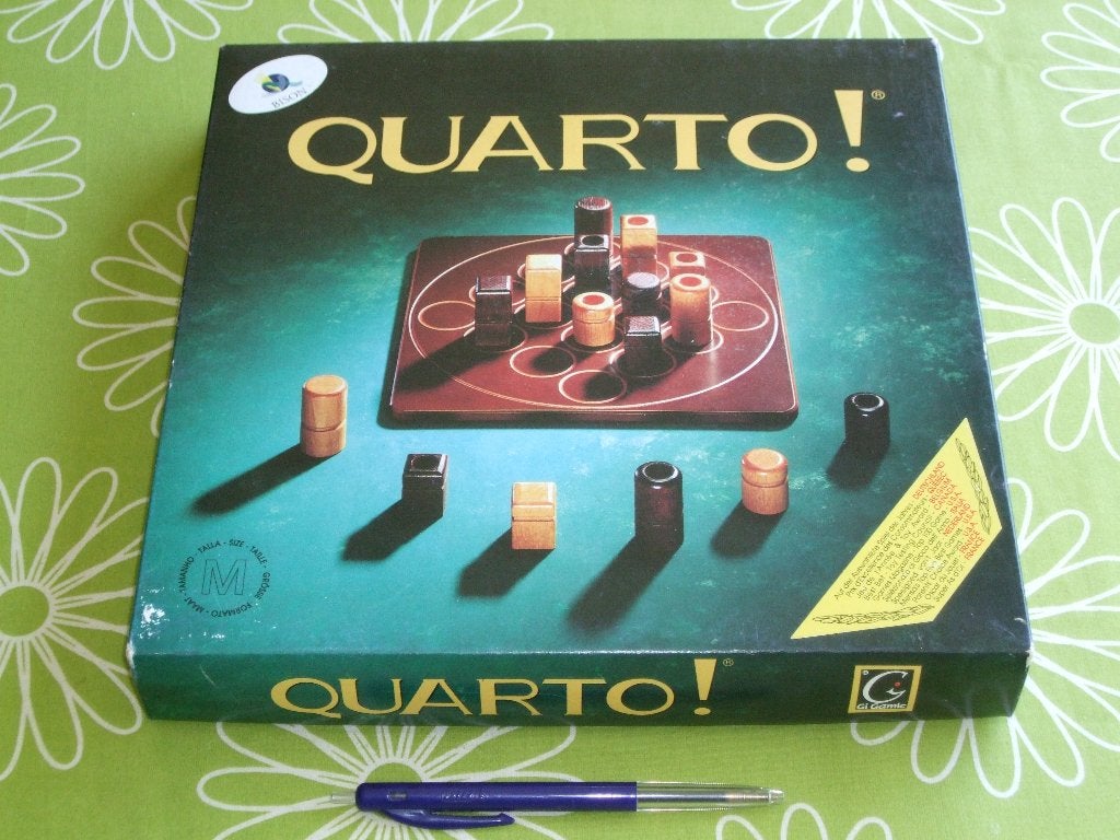 Quarto - Strategisch Denkspel voor 2 spelers, Hobby en Vrije tijd, Een of twee spelers, Ophalen of Verzenden, Gebruikt