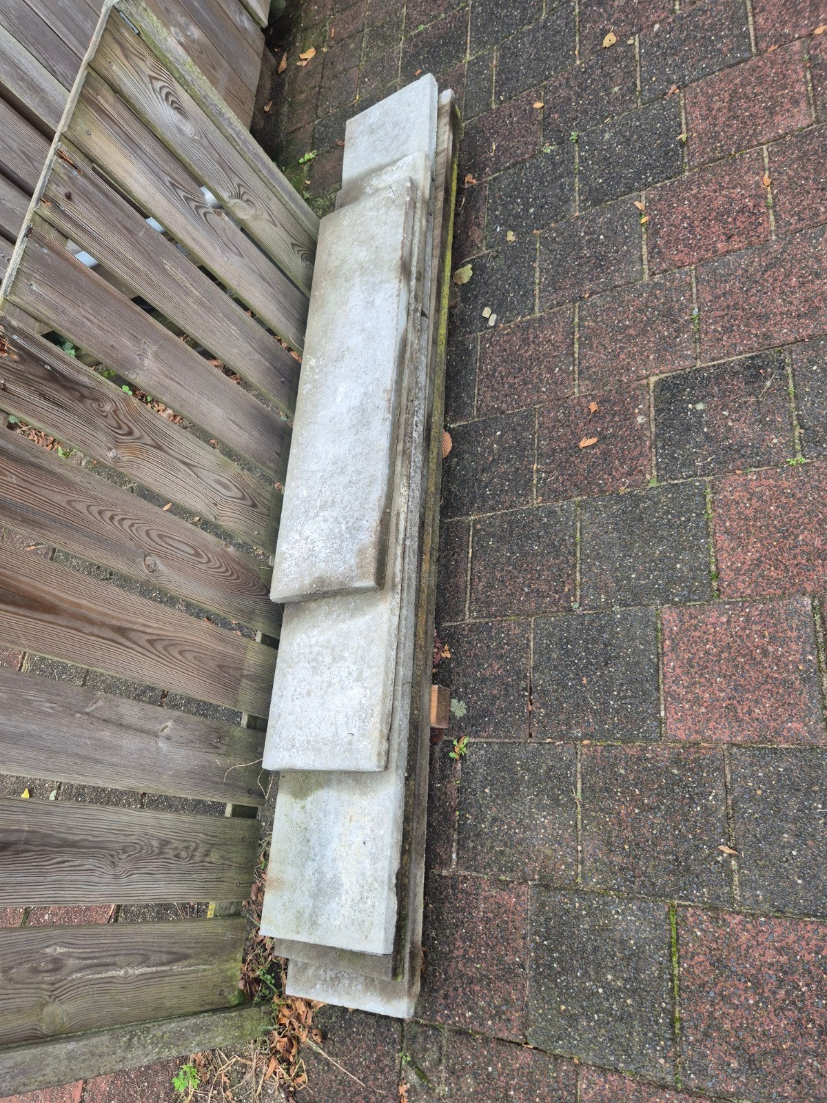 plint opsluitband Gratis, Tuin en Terras, Ophalen, Gebruikt, Minder dan 3 meter, Minder dan 1 meter
