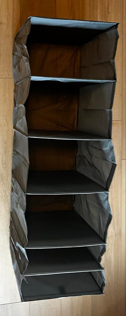 2x IKEA Hangrek voor Kast met Mandje - Grijs, Ophalen of Verzenden, Zo goed als nieuw
