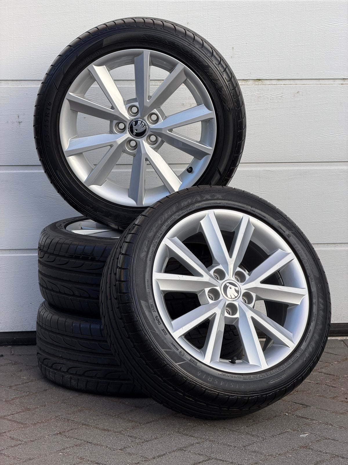 Skoda Fabia Rapid 16inch Velgen 5x100, Auto-onderdelen, Ophalen, Banden en Velgen, Personenwagen, Zomerbanden