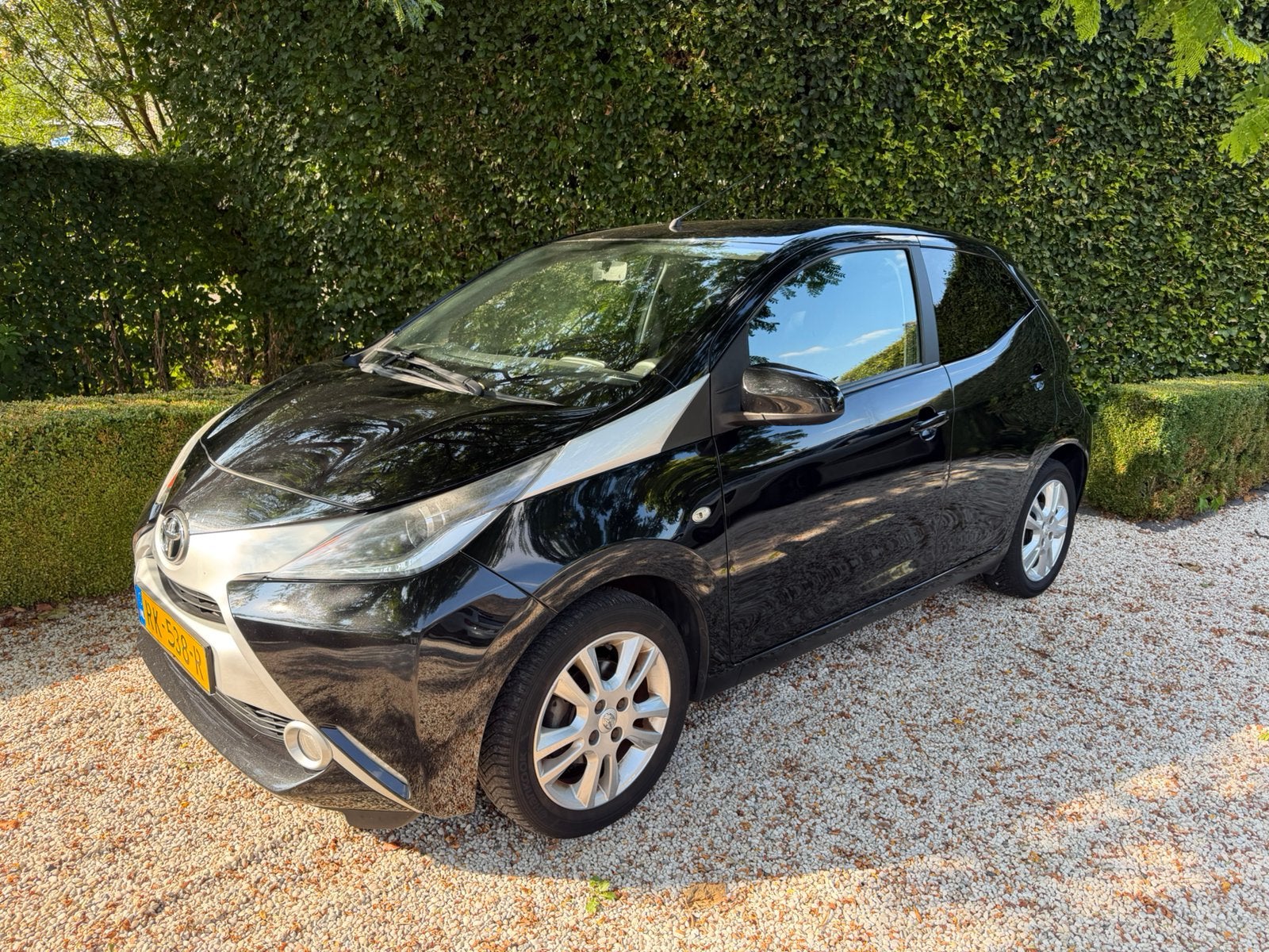 Toyota Aygo 1.0 Vvt-i Navi/Clima/Cruise/Camera/Lmv, Voorwielaandrijving, Stof, Zwart, 4 stoelen