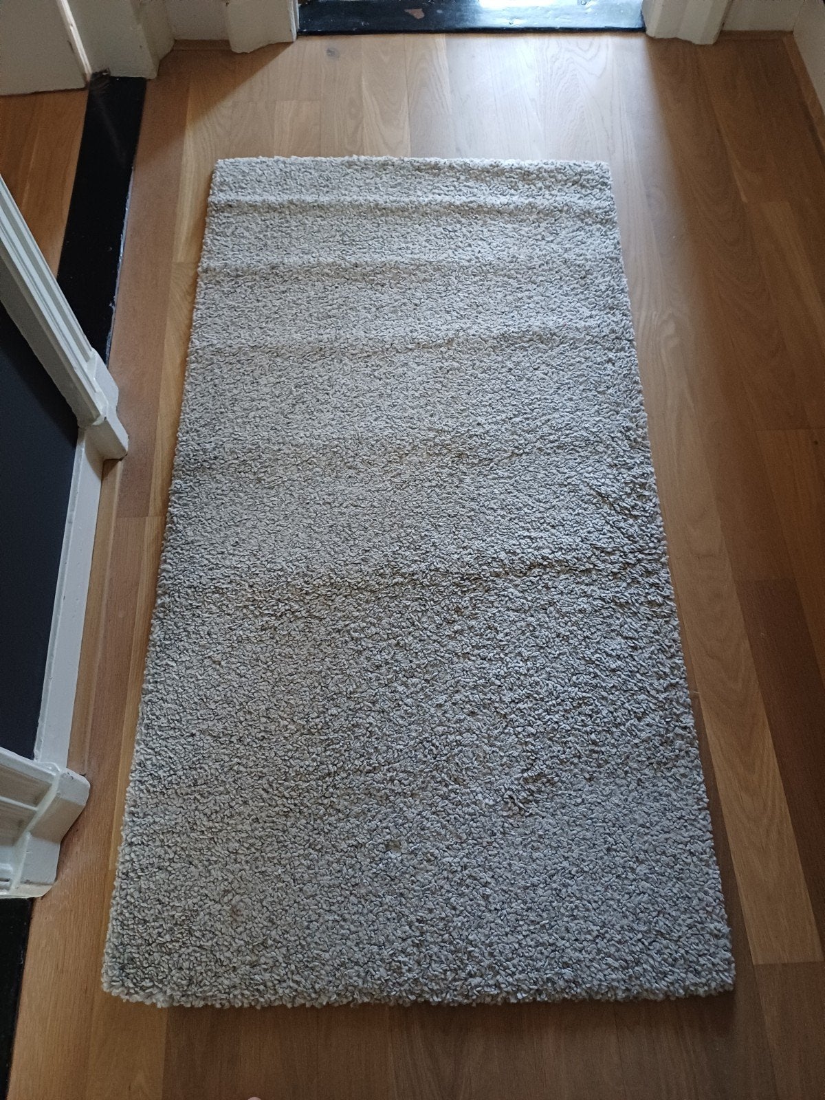 IKEA ALHEDE Vloerkleed - Grijs, 80x150 cm, Huis en Inrichting, Ophalen, Gebruikt, 100 tot 150 cm, 50 tot 100 cm