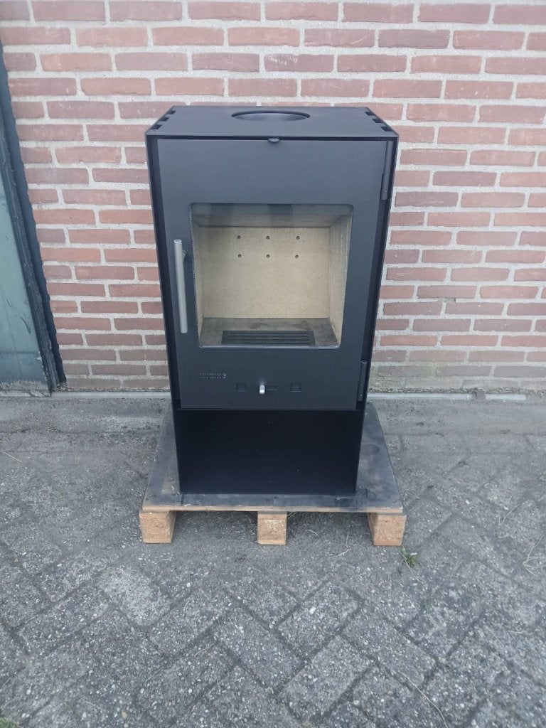Houtkachel Wiking Bazic, Ophalen, Gebruikt, Houtkachel, Vrijstaand