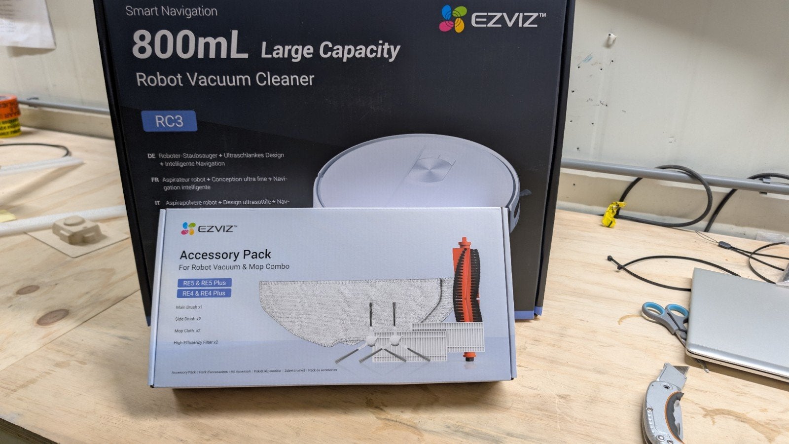 Ezviz RC3 Robotstofzuiger, Ophalen of Verzenden, Nieuw, Robotstofzuiger, Overige merken