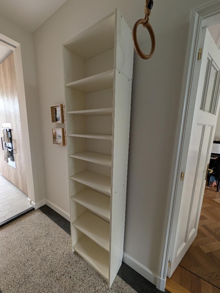 Ikea Billy 60cm plus extension, Ophalen, Met plank(en), Gebruikt, 200 cm of meer