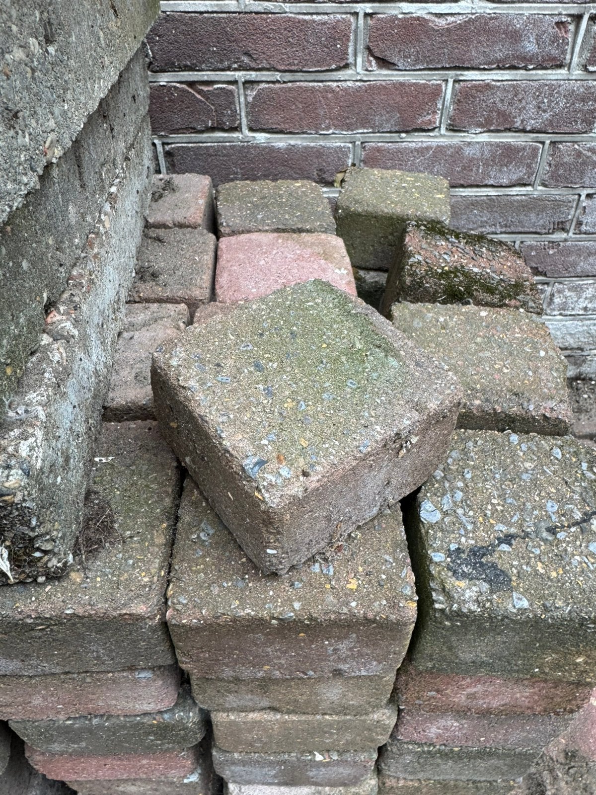 Bestrating wie o wie klinkers tuin Oud Bont 30m2, Ophalen, Overige materialen, Gebruikt, Klinkers