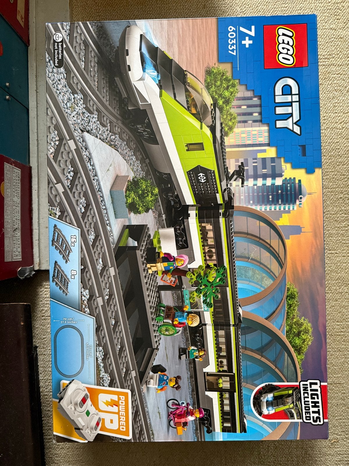 LEGO City 60337 Passagierstrein - Zo goed als nieuw, Ophalen of Verzenden, Zo goed als nieuw, Overige merken