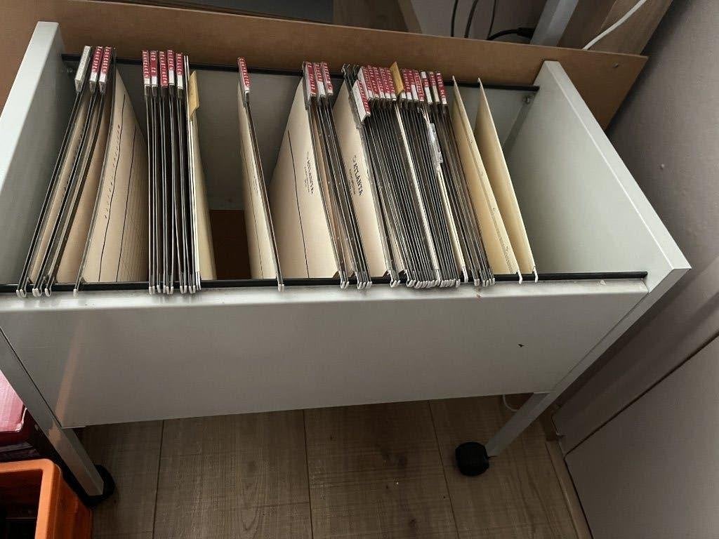 hangmappenwagen, Ophalen, Gebruikt, 50 tot 100 cm, Minder dan 100 cm