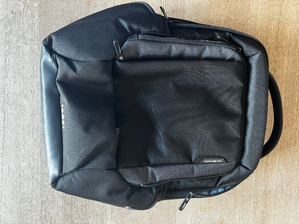 Samsonite Cityscape Tech Laptop Rugzak, Computers en Software, Laptoptassen, Gebruikt, Rugzak, 15 inch, Samsonite, Gevoerd laptopvak