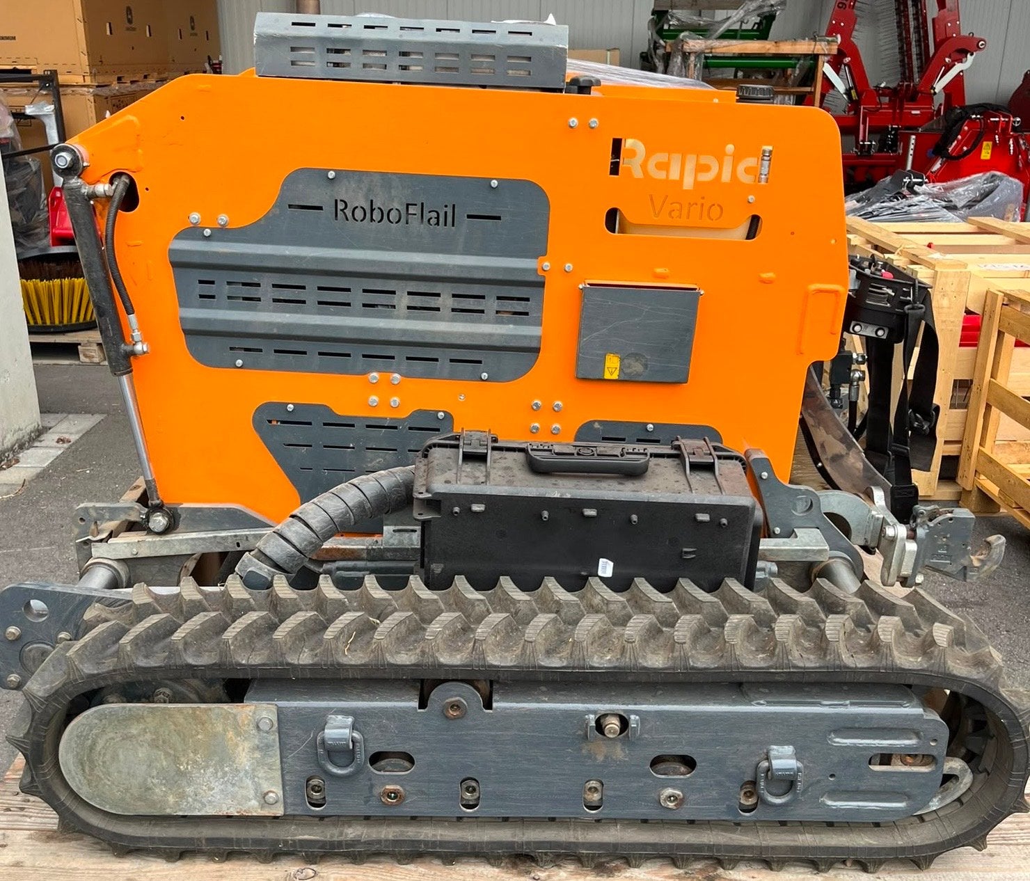 Rapid Vario 401D met Yanmar diesel stage 5 motor, Gebruikt, Rapid, Verzenden, Rapid