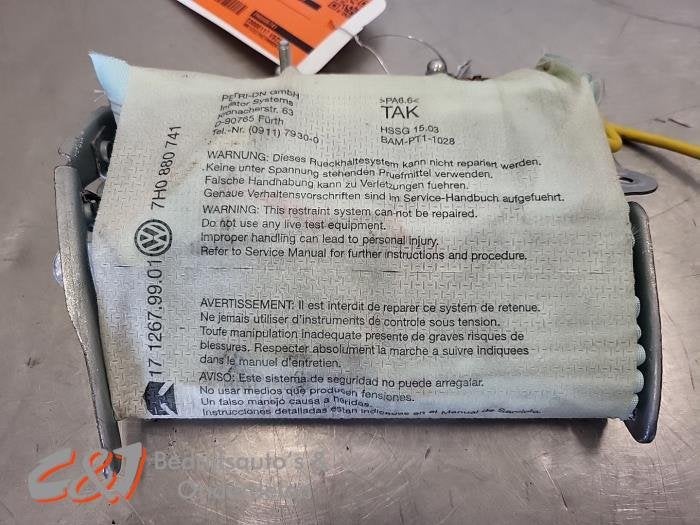 Airbag hemel links van een Volkswagen Transporter, Gebruikt, -, Volkswagen, -