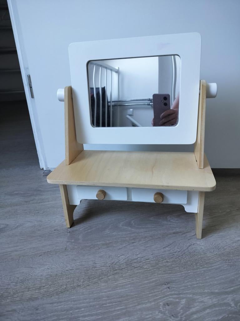 Makeup tafeltje, Ophalen of Verzenden, Zo goed als nieuw, Hout