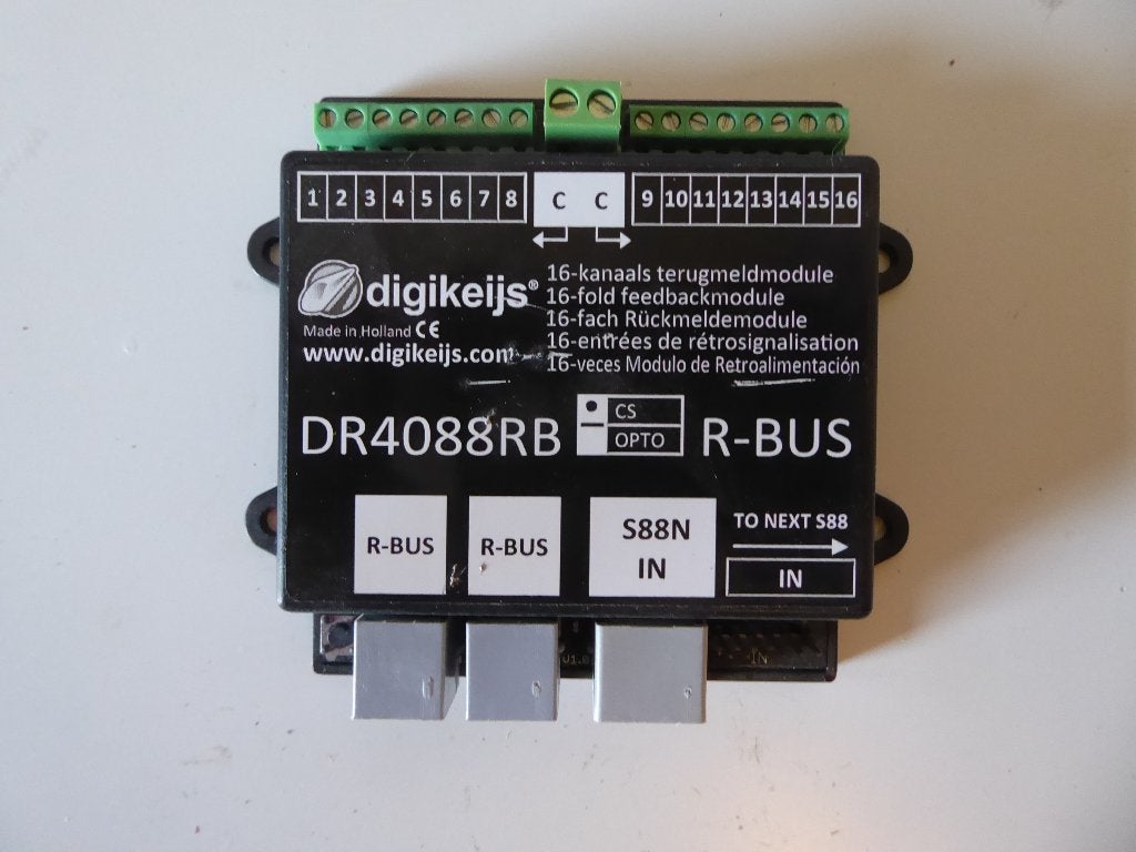 Digikeijs DR4088RB  R-BUS terugmeldmodule, Overige merken, Wisselstroom, Verzenden, Overige typen