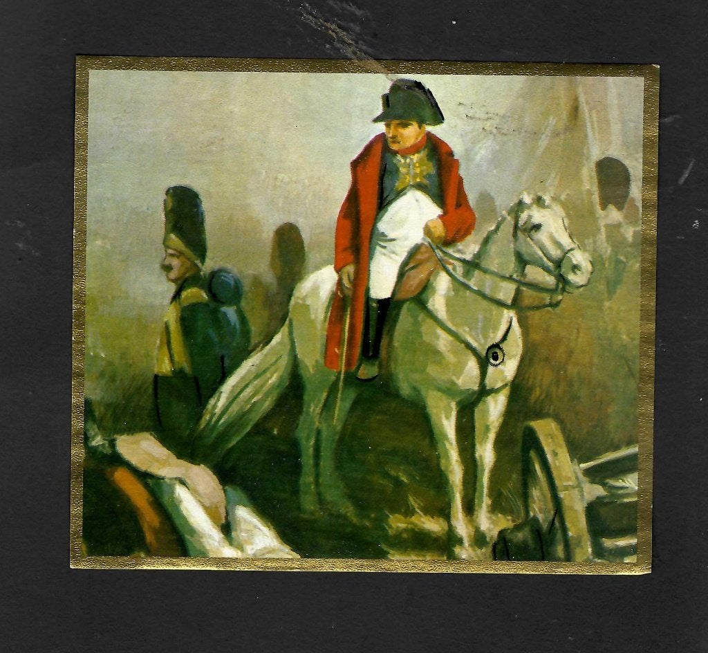 zonder naam  etiket  (napoleon), Verzamelen, Ophalen of Verzenden, Gebruikt, Sigarenbandjes