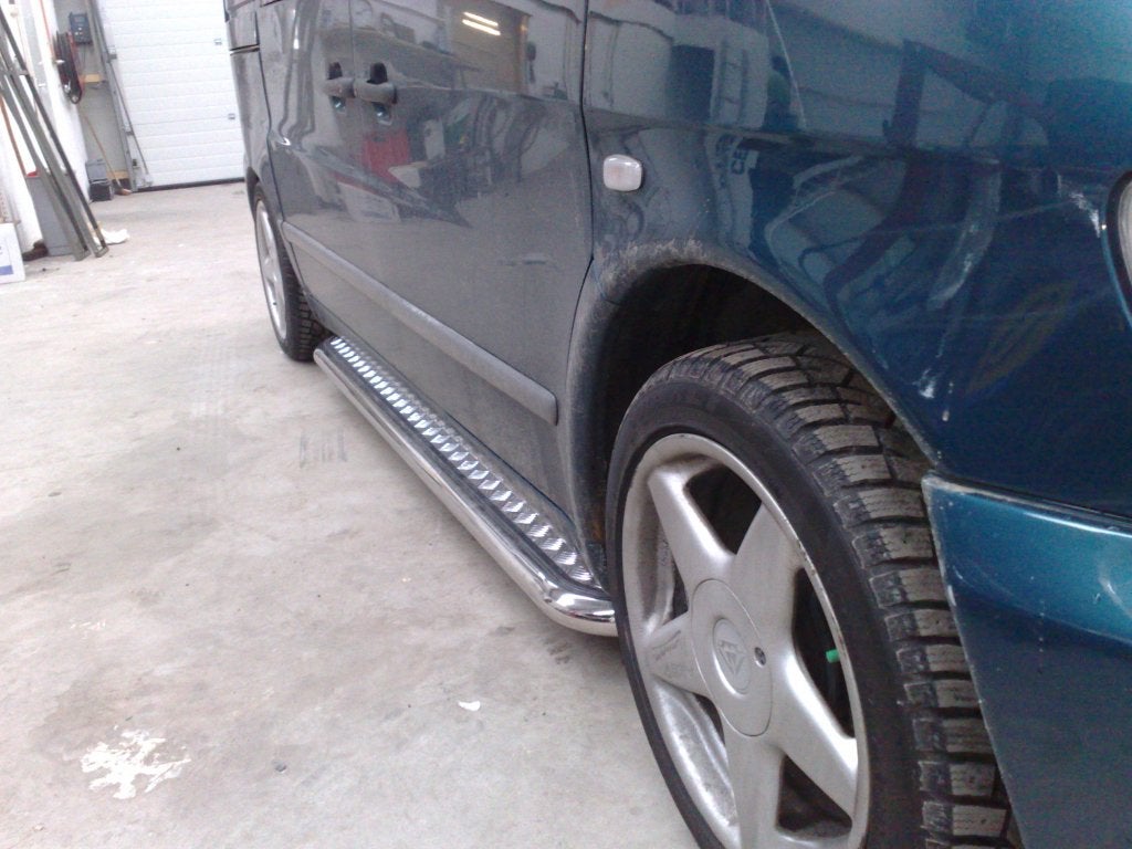 #AANBIEDING Sidebars met Alum.plaat Mercedes Vito W638, Auto diversen, Tuning en Styling, Niet ingevuld, Niet ingevuld, Niet ingevuld