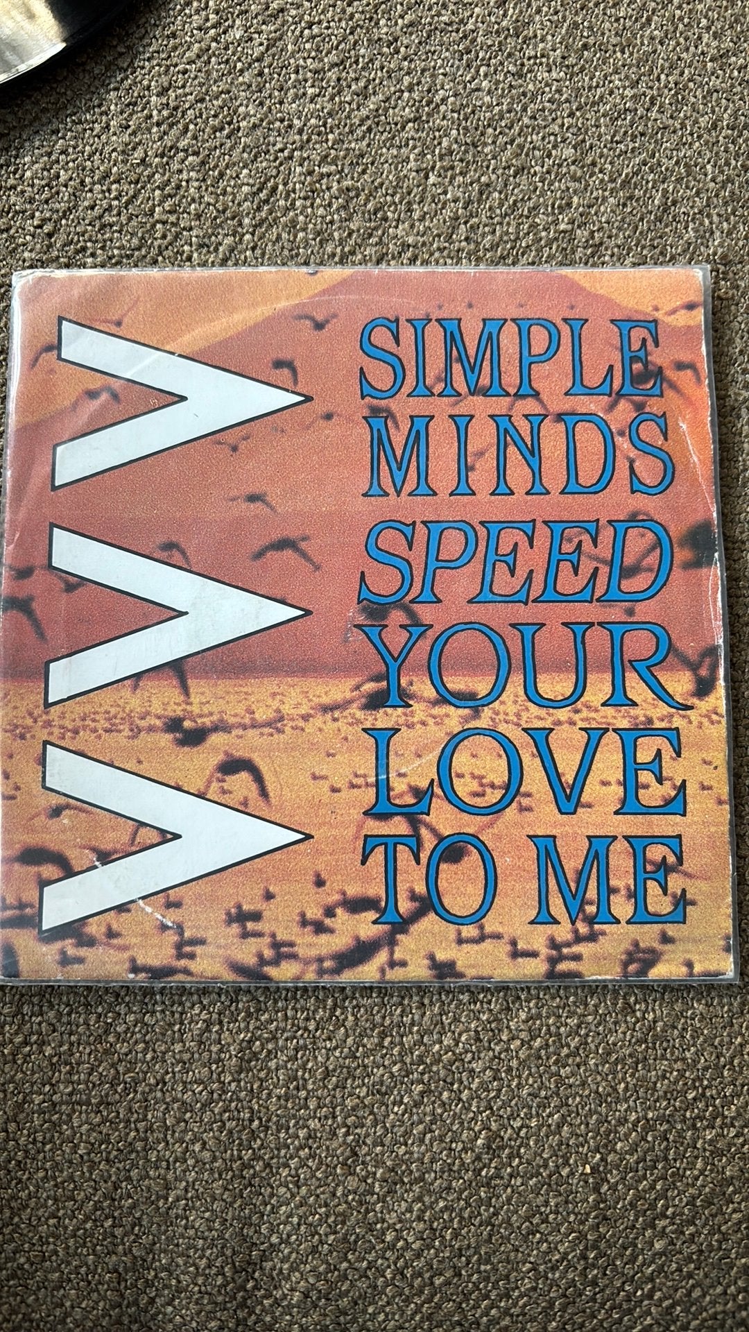 Simple Minds - Speed your Love to me, Cd's en Dvd's, Vinyl Singles, Ophalen of Verzenden, Zo goed als nieuw, 7 inch, Pop