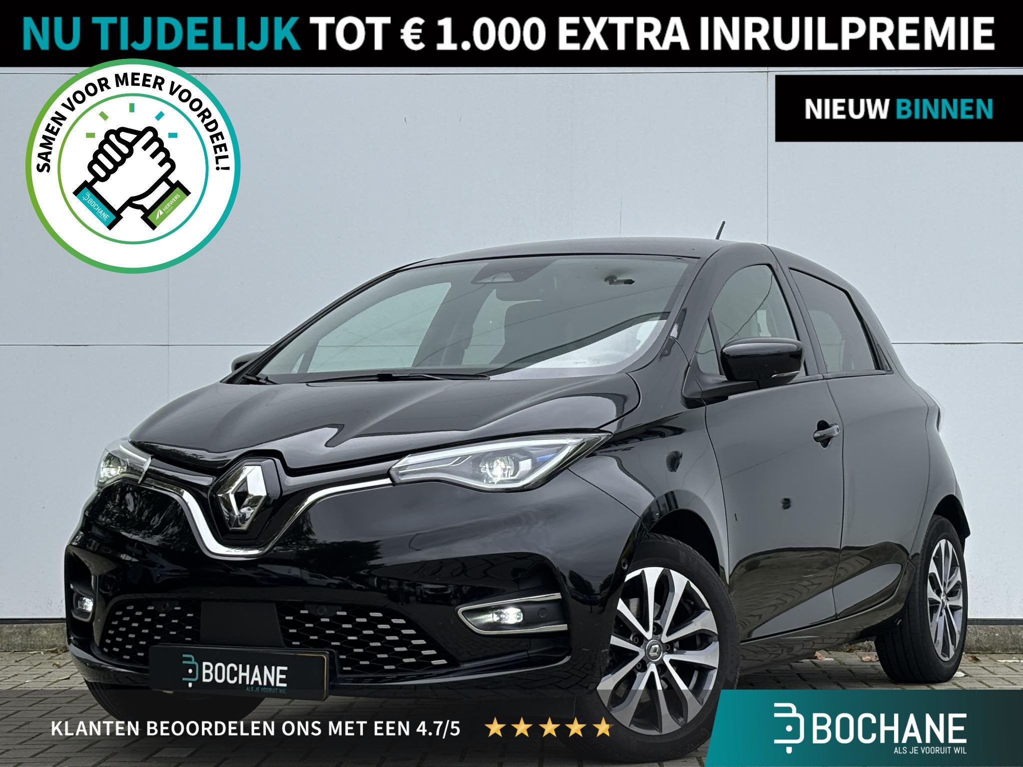 Renault ZOE R135 Intens 52 kWh Navigatie / Achteruitrijcamer