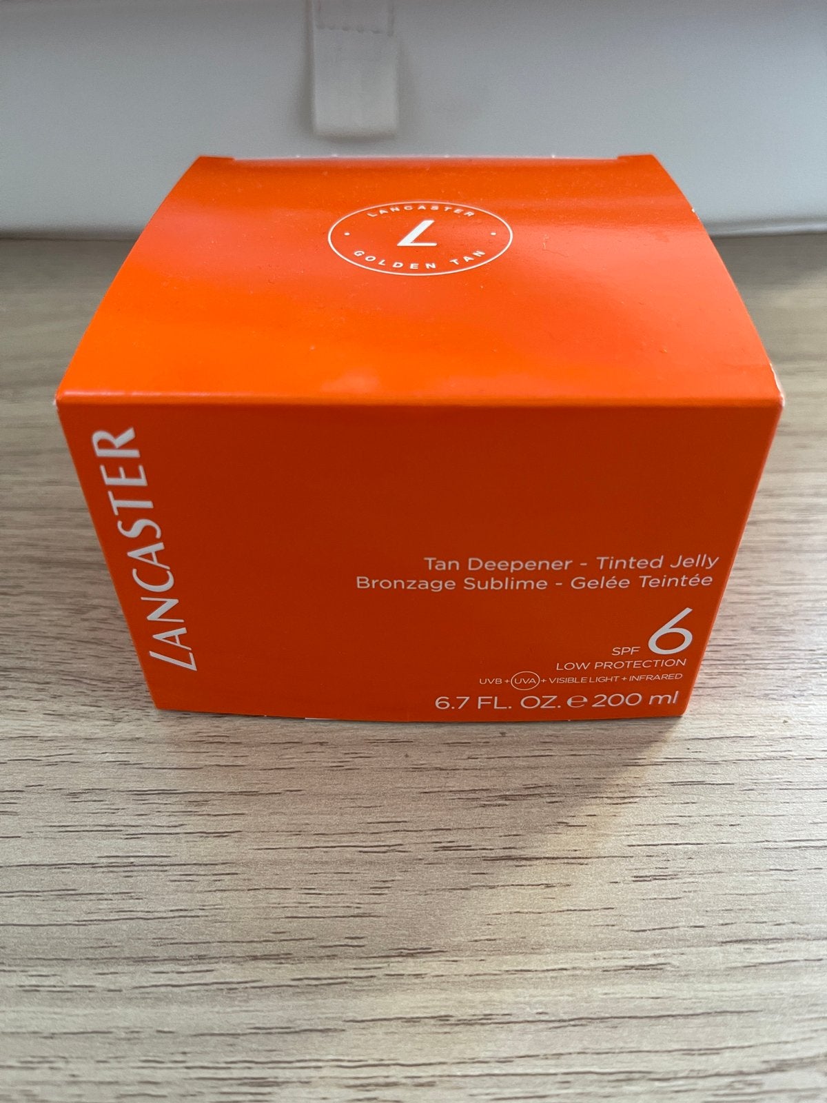 Lancaster Tan Deepener SPF 6 200ml Tinted Jelly, Ophalen of Verzenden, Nieuw