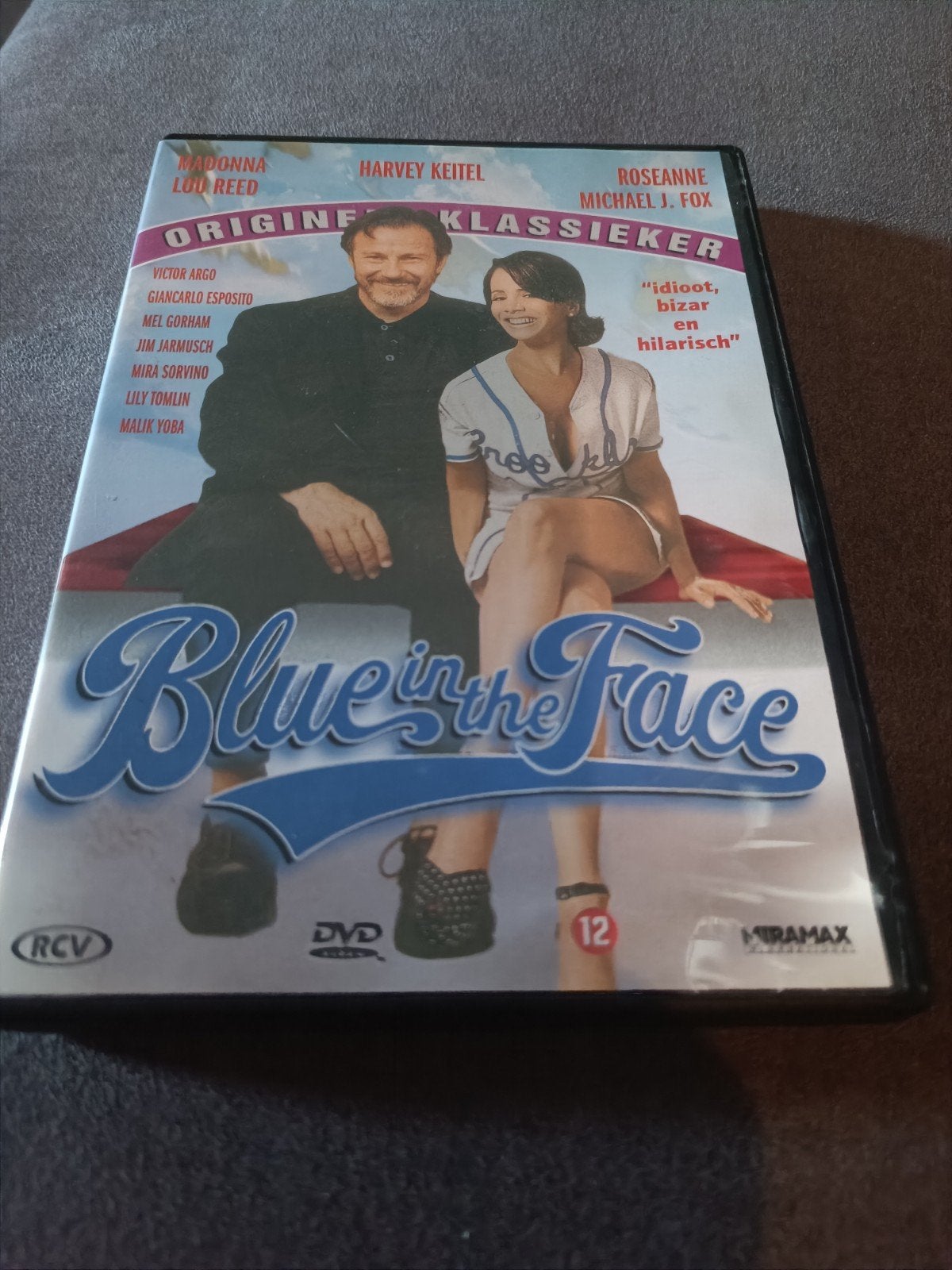 Blue in the face - dvd, Alle leeftijden, Ophalen of Verzenden, Zo goed als nieuw, Romantische komedie