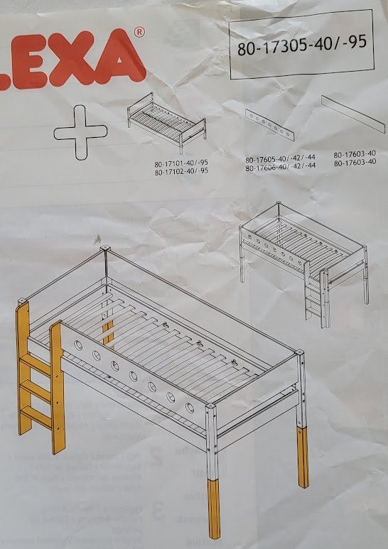 Foto 10 van Flexa halfhoogslaper matrasmaat 90-200 cm